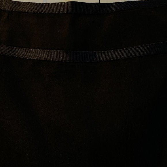 Talbots Collections 100% silk skirt black Wedding Date Night Event size 10 - Picture 3 of 10